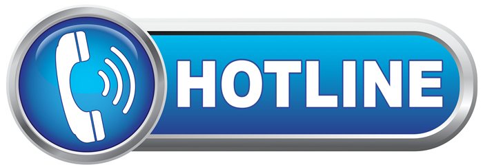 decorative blue hotlines banner